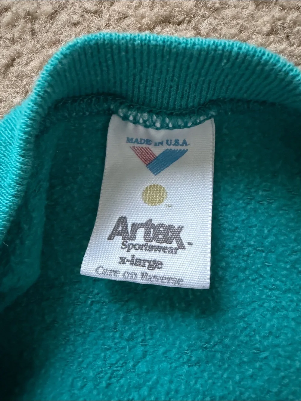 Vintage 90s NHL San Jose Sharks Crewneck